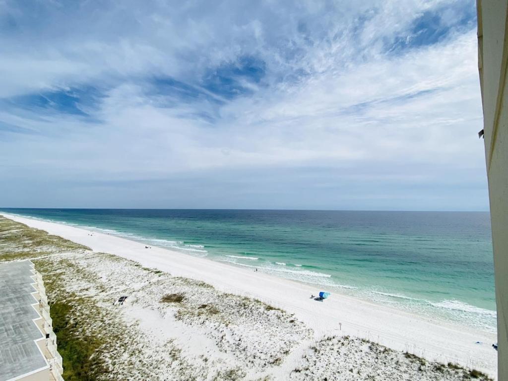 Ocean Front Penthouse Suite Panoramic Views Of Gulf,Pensacola Beach,Pier, & Bay Buitenkant foto