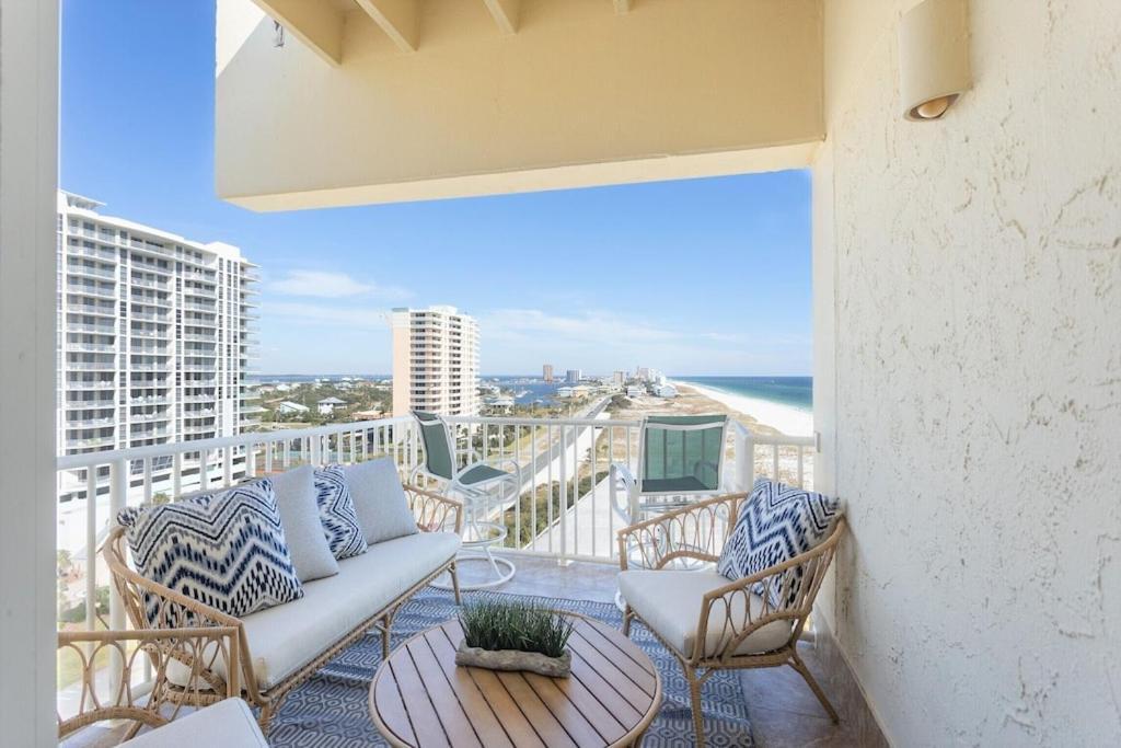 Ocean Front Penthouse Suite Panoramic Views Of Gulf,Pensacola Beach,Pier, & Bay Buitenkant foto